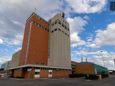 ...per raggiungere gli edifici che ospitano gli uffici...